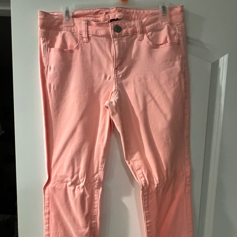 American Eagle Pink Skinny Jeans size 10
